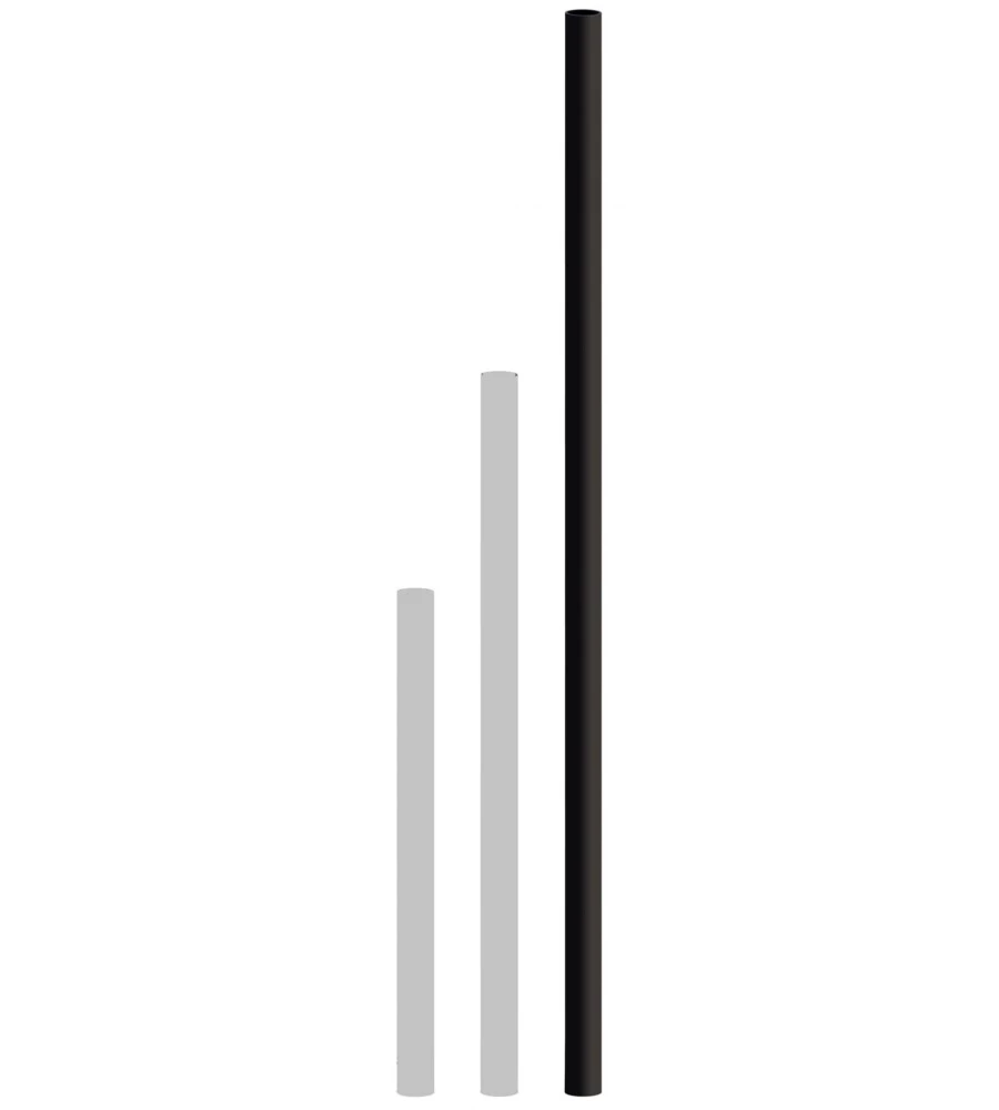 PALO IN ABS PER GLOBO, H 150 CM